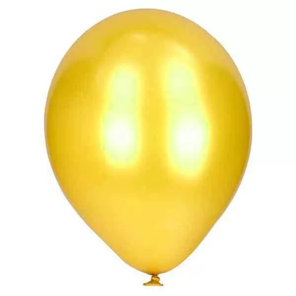 GLOBO GLOBOX PERLADO 12 x 50u AMARILLO