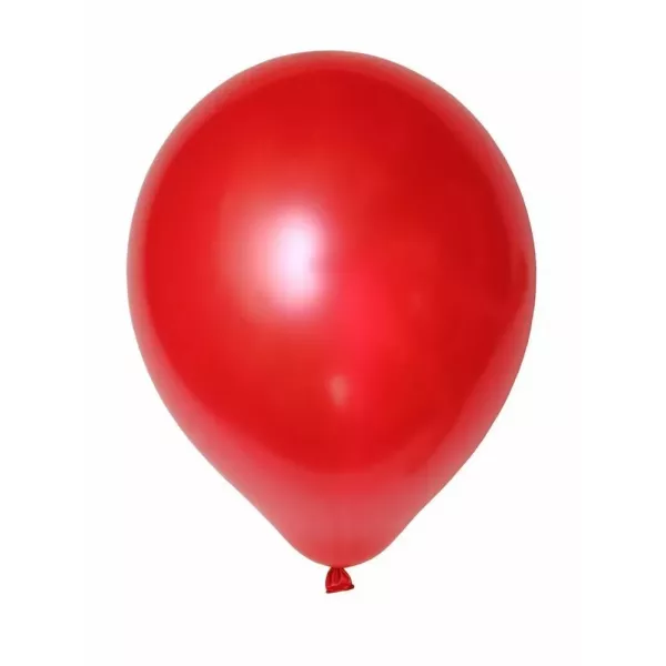 GLOBO GLOBOX PERLADO 12 x 50u ROJO