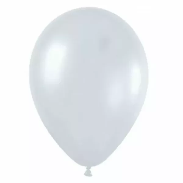 GLOBO GLOBOX PERLADO 12 x 50u BLANCO