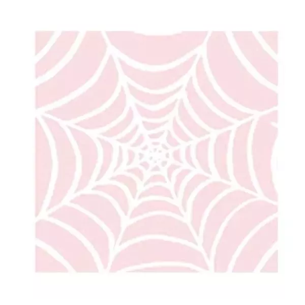 PAPEL FORRAR ARAÑA ROSA PASTEL 56X74