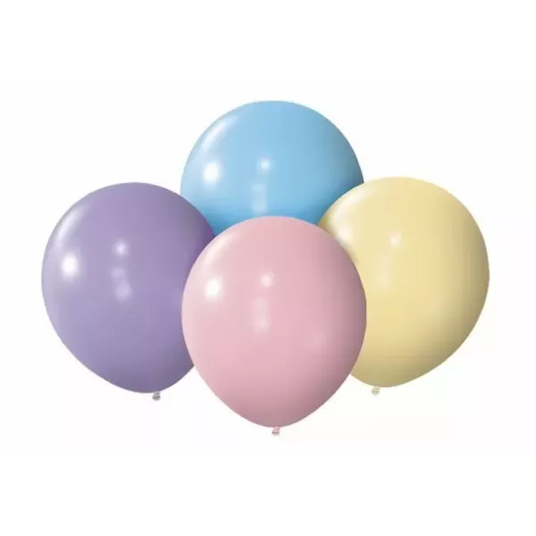 GLOBO PARTY TIME PASTEL 9 x 25u SURTIDO