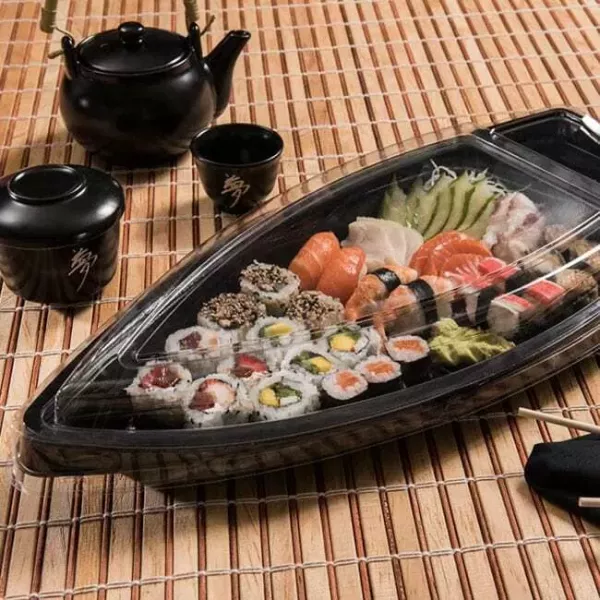 BANDEJA GO930 SUSHI BARCO 510X240X63 X 40U