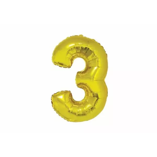 GLOBO N°3 ORO METAL 14