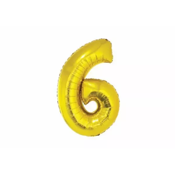 GLOBO N°6 ORO METAL 14