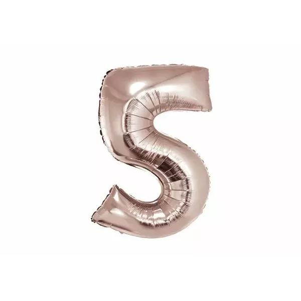 GLOBO N°5 ROSA GOLD METAL 14