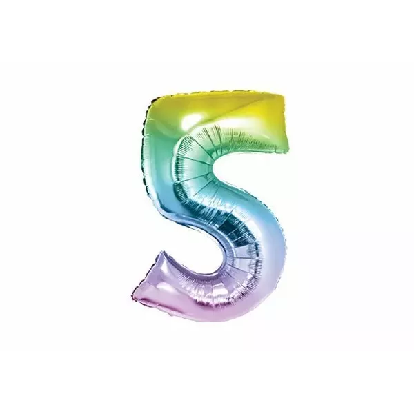 GLOBO N°5 RAINBOW METAL 16