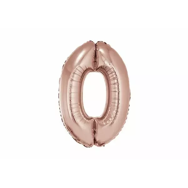 SET GLOBO N°0 ROSA GOLD METAL 16 x 10u