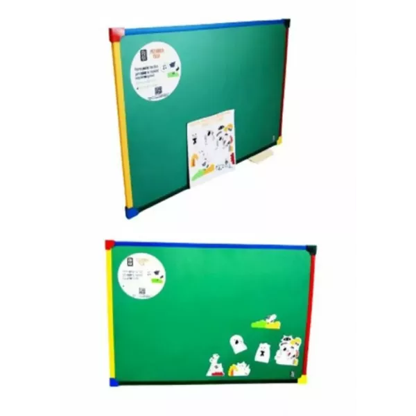 PIZARRA VERDE P/TIZA FUGI 40X60CM