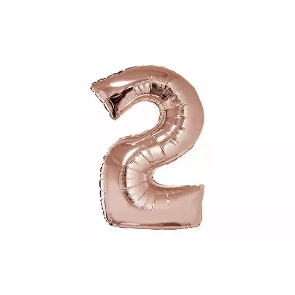 GLOBO N°2 ROSA GOLD METAL 14