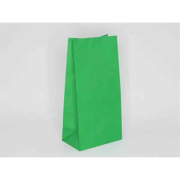 BOLSA FB3 VERDE OSCURO 12x7x24 X 50u