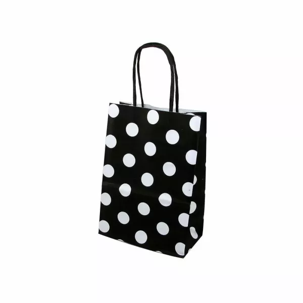 BOLSA ROMIPACK 30x12x41 LUNARES BLANCOS