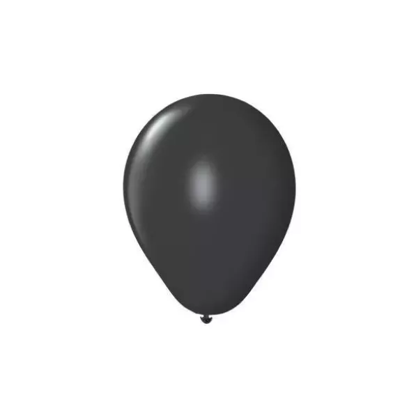 GLOBO GLOBOX PERLADO 12 X 50U NEGRO