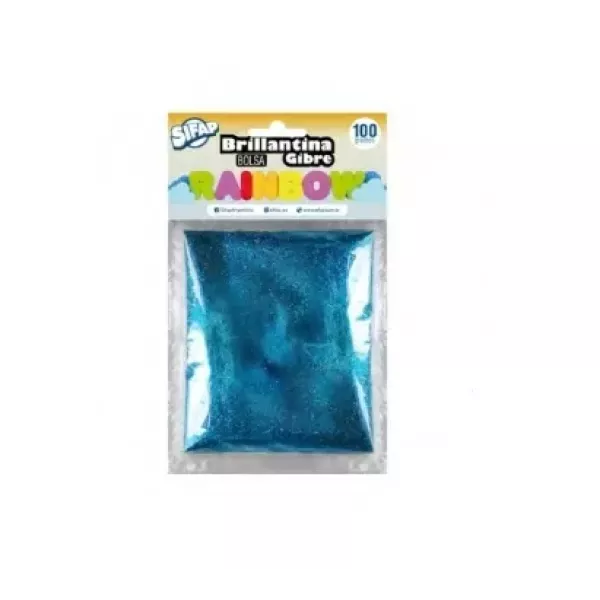 BRILLANTINA GIBRE SIFAP CELESTE BOLSA X 100G 