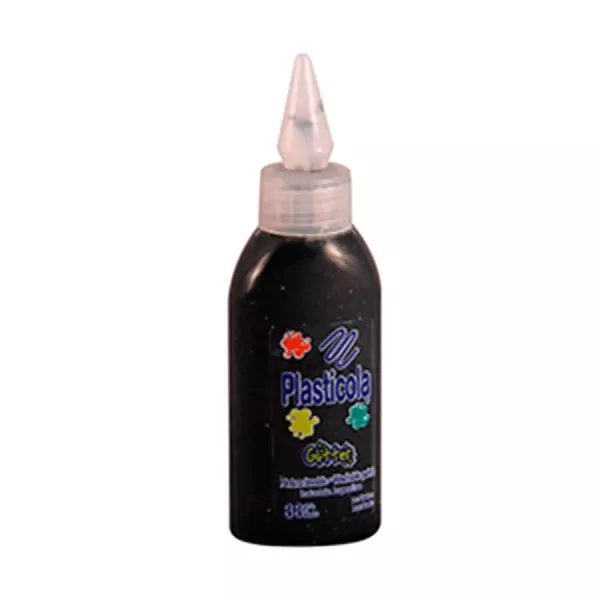 ADHESIVO PLASTICOLA BRILLO NEGRO X 38G