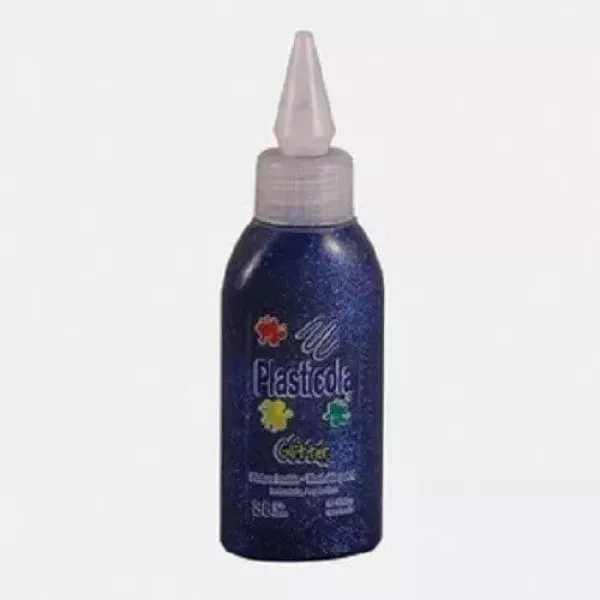 ADHESIVO PLASTICOLA BRILLO AZUL X 38G
