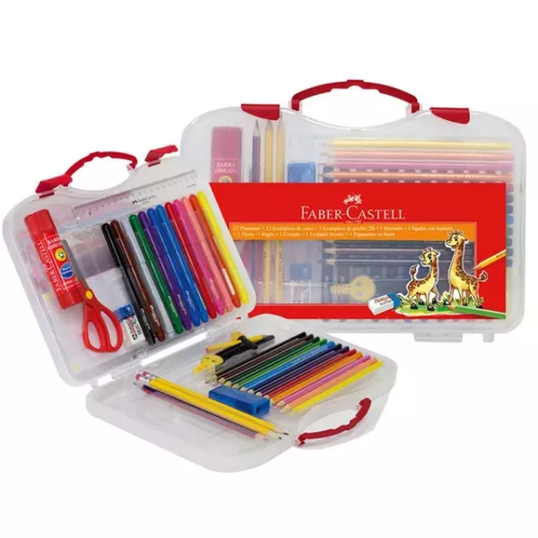 MALETIN FABER PACK ESCOLAR 33 ART (370334)