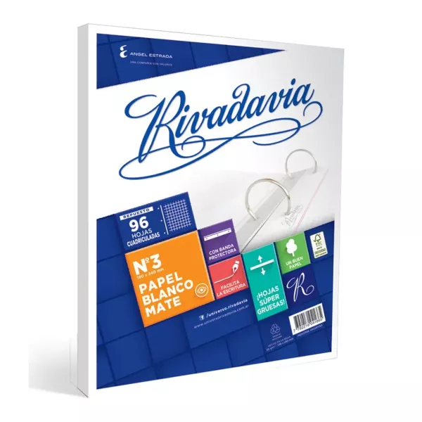 REP. ESCOLAR RIVADAVIA CLASICO N°3 96H CU