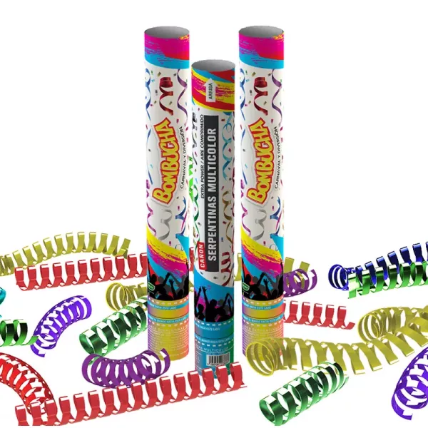 CAÑON BOMBUCHA 40CM SEPENTAS MULTICOLOR