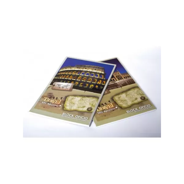 BLOCK OFICIO MIS APUNTES TRAVEL 80H CU