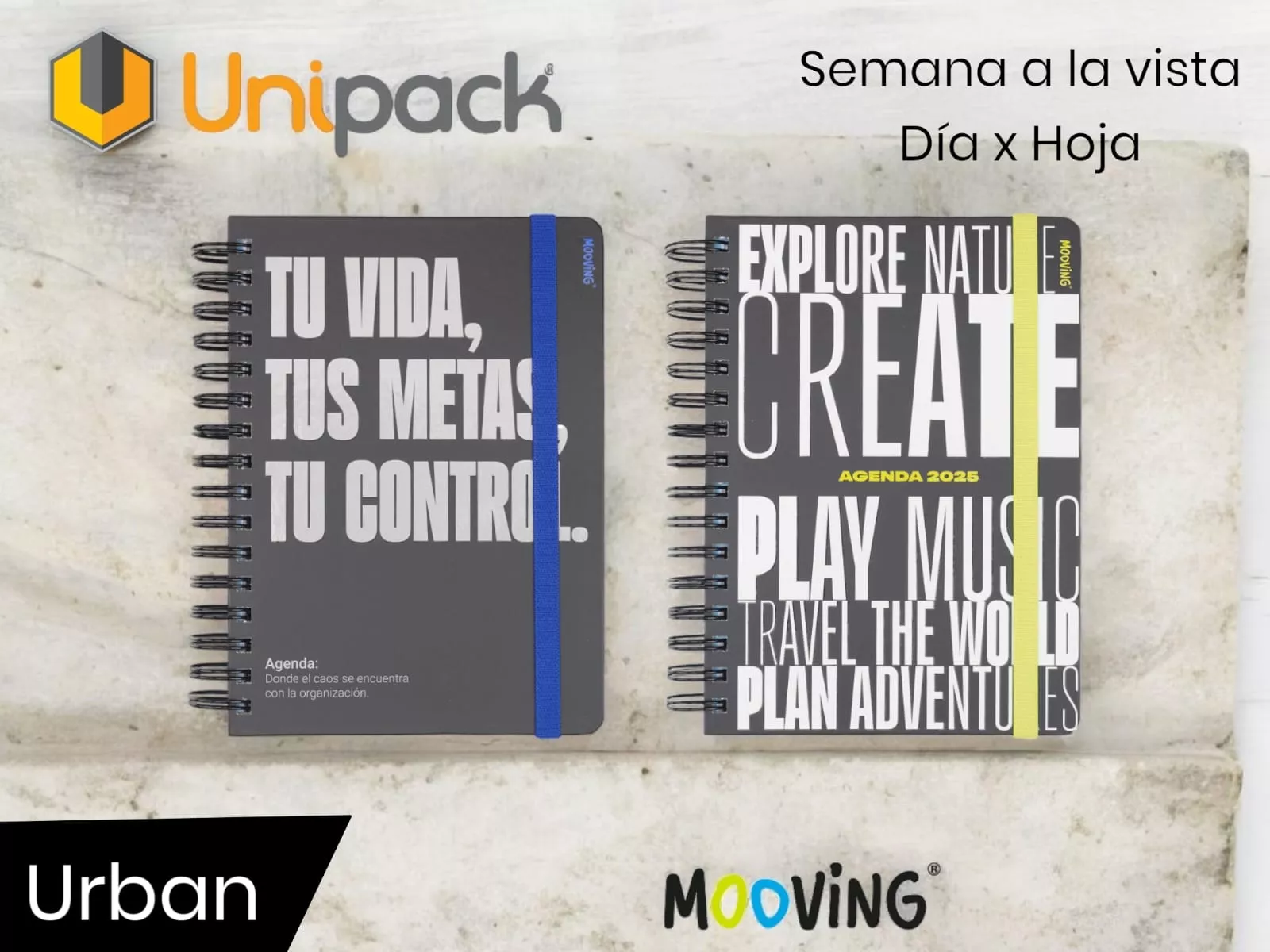 AGENDA MOOV. ESP. URBAN 15X21 176P 1404240