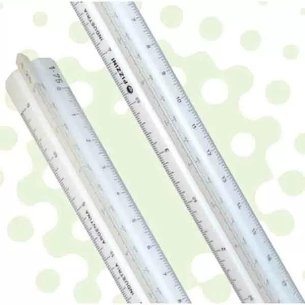 ESCALIMETRO PIZZINI TRIANGULAR 30CM