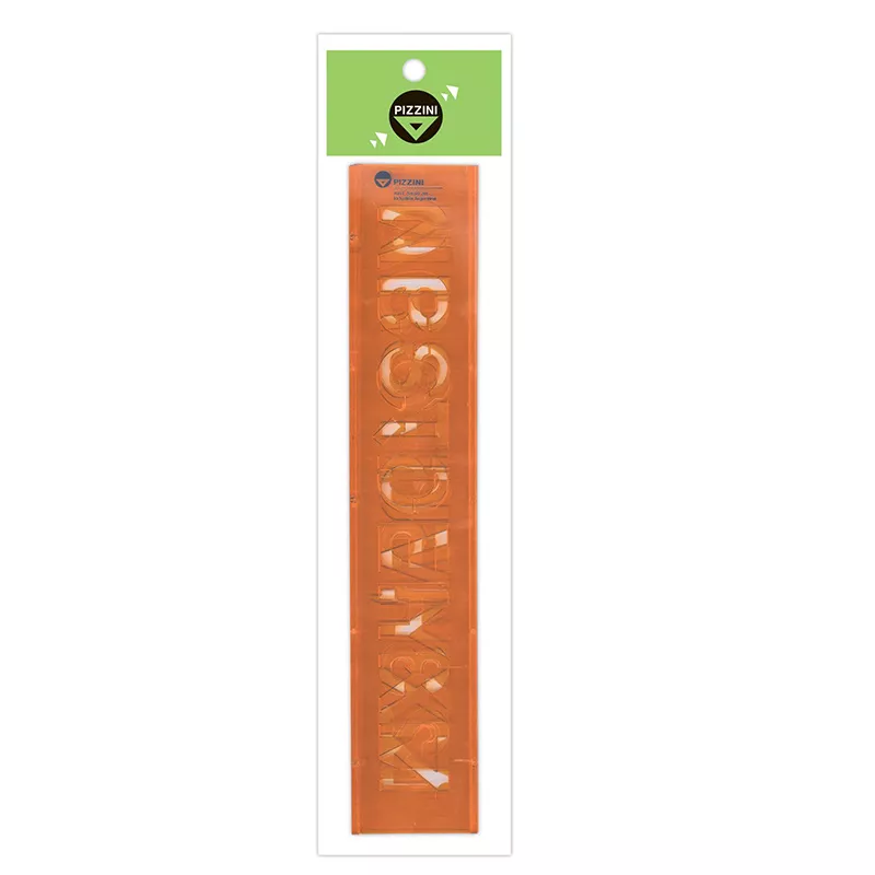 LETROGRAFO PIZZINI 30MM FLEX. NARANJA (588030)